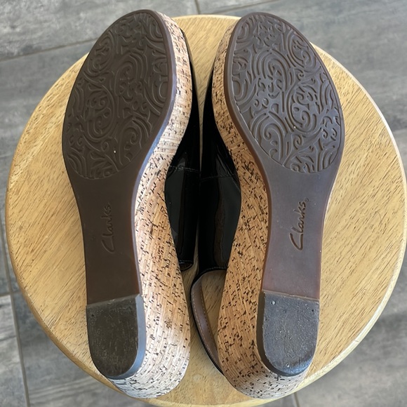 Clarks Artisan peep toe low heel - Picture 3 of 3